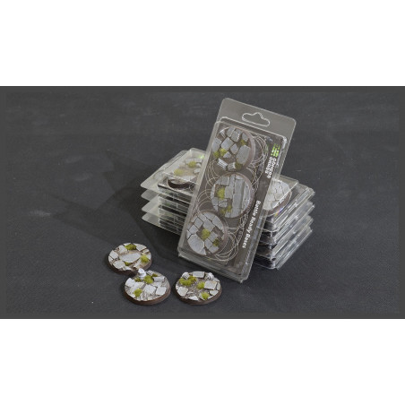 Temple Bases Round 50mm (x3)