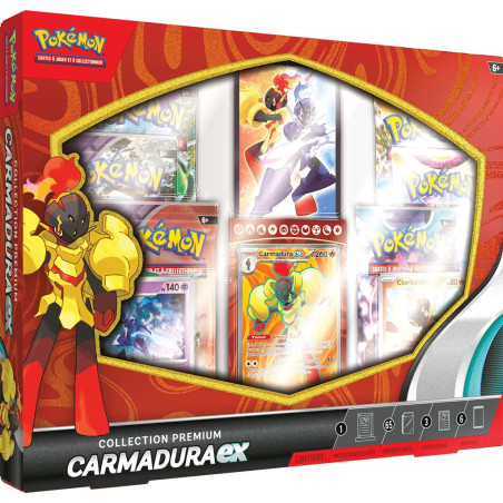Pokémon : Coffret Premium Carmadura ex