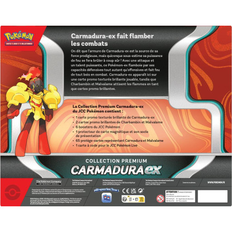 Pokémon : Coffret Premium Carmadura ex