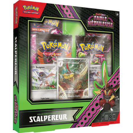 Pokémon EV65: Coffret Illustration Scalpereur(4b)