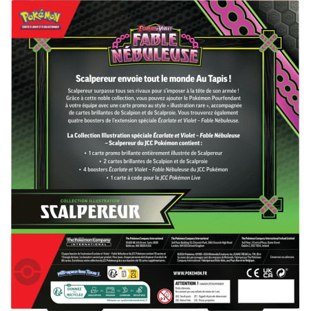 Pokémon EV65: Coffret Illustration Scalpereur(4b)