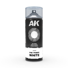 Fine Primer White Spray 400ml - AK