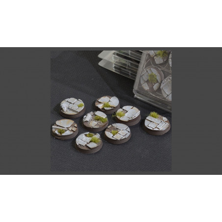 Temple Bases Round 32mm (x8)