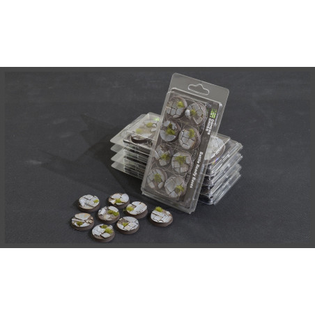 Temple Bases Round 32mm (x8)