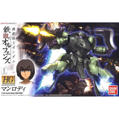 Gundam Gunpla HG 1/144 009 Man Rodi