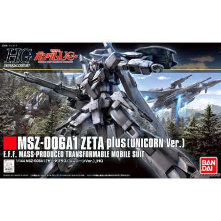 GUNDAM GUNPLA HG 1/144 182 ZETA PLUS UNICORN VER