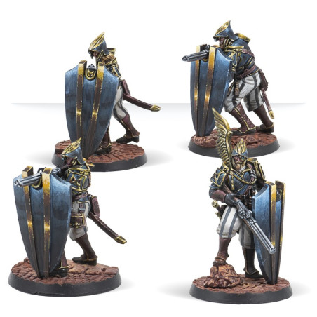 Warcrow - Black Legion Arquebusiers (FR + ENG)