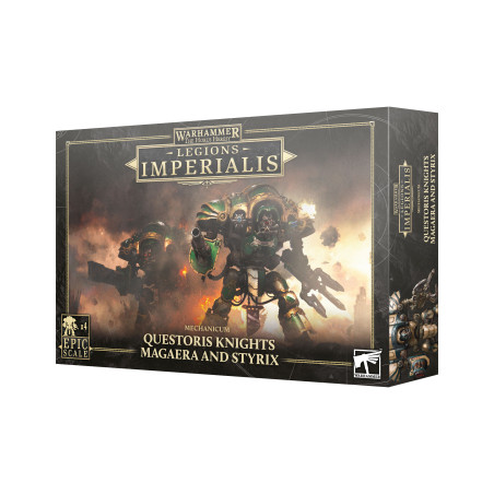 Legions Imperialis - Mechanicum Questoris Knights Magaera and Styrix