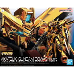 Gundam Gunpla RG 1/144 Akatsuki N°41 Gundam Oowashi Unit