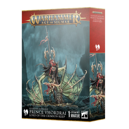 Soulblight Gravelords - Prince Vhordraï, Seigneur du Fort Pourpre / Revenant Draconithe