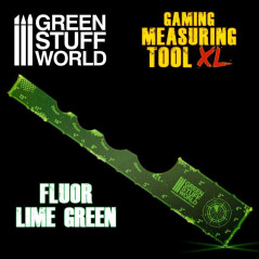 Mesureur Gaming - Vert Fluor Lime 12 pouces