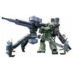 Gundam Gunpla HG 1/144 Zaku II + Big Gun Set Thunderbolt Ver