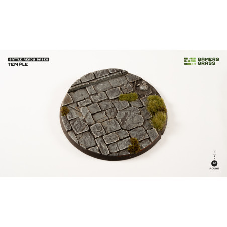 Temple Bases Round 90mm (x1)