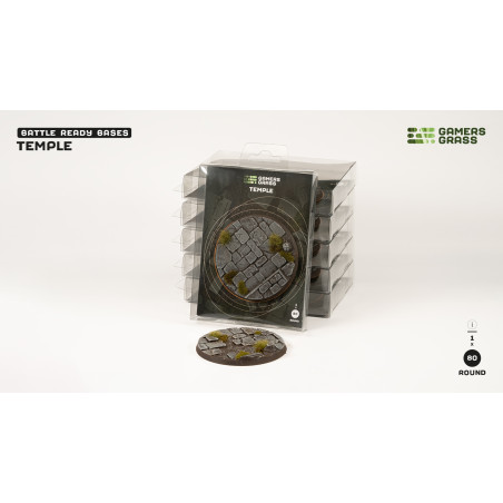 Temple Bases Round 80mm (x1)