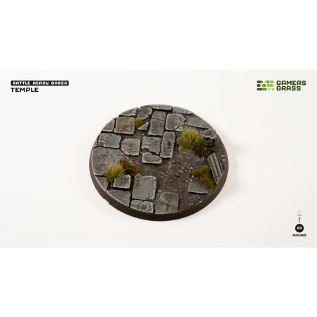 Temple Bases Round 80mm (x1)