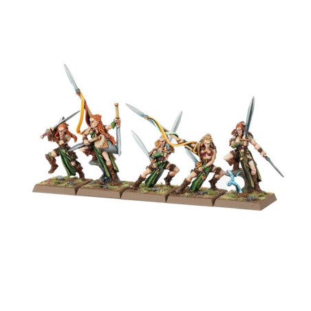 Royaumes Elfes Sylvains - État-major de Troupe de Danseurs de Guerre