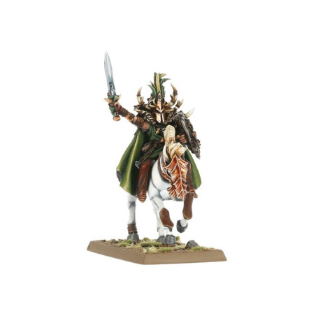 Royaumes Elfes Sylvains - Noble Elfe Sylvain sur Coursier Elfique