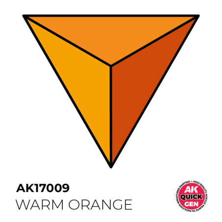WARM ORANGE 18 ml - QUICK GEN WARM ORANGE 18 ml - QUICK GEN - AK