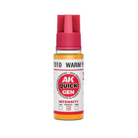 WARM YELLOW 18 ml - QUICK GEN WARM YELLOW 18 ml - QUICK GEN - AK