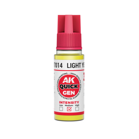 LIGHT YELLOW 18 ml - QUICK GEN LIGHT YELLOW 18 ml - QUICK GEN - AK
