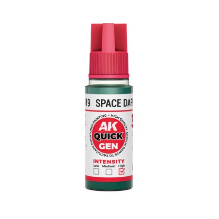 SPACE DARK GREEN 18 ml - QUICK GEN SPACE DARK GREEN 18 ml - QUICK GEN - AK