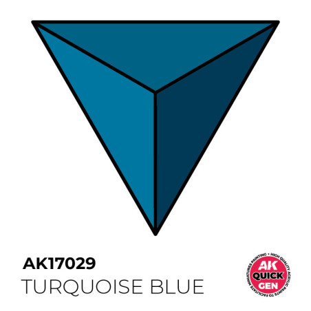TURQUOISE BLUE 18 ml - QUICK GEN TURQUOISE BLUE 18 ml - QUICK GEN - AK