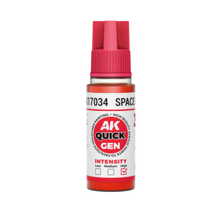 SPACE RED 18 ml - QUICK GEN SPACE RED 18 ml - QUICK GEN - AK