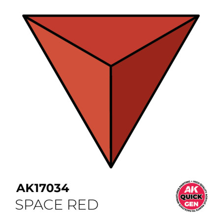 SPACE RED 18 ml - QUICK GEN SPACE RED 18 ml - QUICK GEN - AK