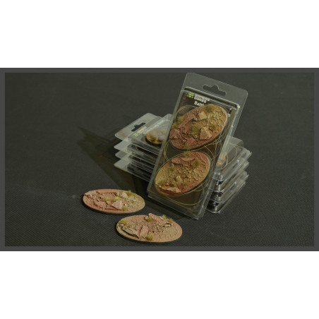 Badlands Bases Oval 90mm (x2)