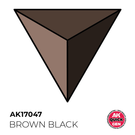 BROWN BLACK 18 ml - QUICK GEN BROWN BLACK 18 ml - QUICK GEN - AK