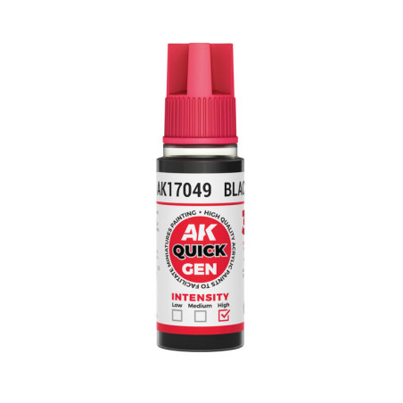 BLACK 18 ml - QUICK GEN BLACK 18 ml - QUICK GEN - AK