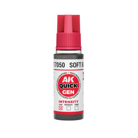 SOFT BLACK 18 ml - QUICK GEN SOFT BLACK 18 ml - QUICK GEN - AK