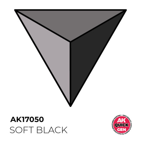 SOFT BLACK 18 ml - QUICK GEN SOFT BLACK 18 ml - QUICK GEN - AK