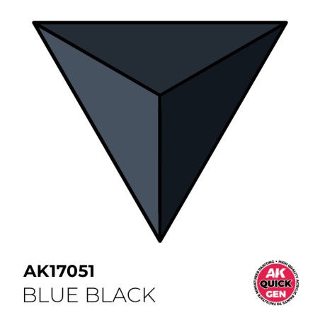 BLUE BLACK 18 ml - QUICK GEN BLUE BLACK 18 ml - QUICK GEN - AK
