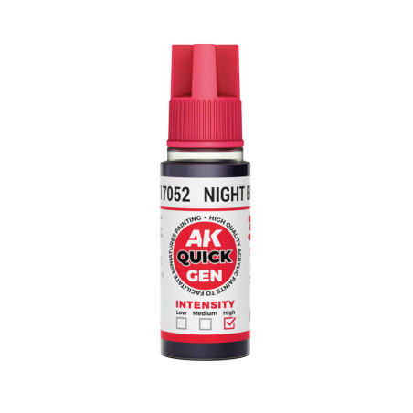 NIGHT BLACK 18 ml - QUICK GEN NIGHT BLACK 18 ml - QUICK GEN - AK