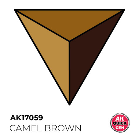 CAMEL BROWN 18 ml - QUICK GEN CAMEL BROWN 18 ml - QUICK GEN - AK