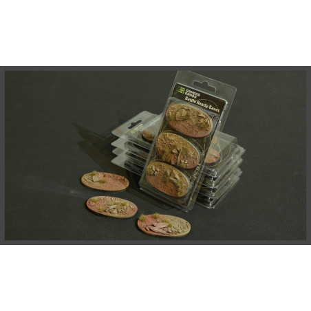 Badlands Bases Oval 75mm (x3)