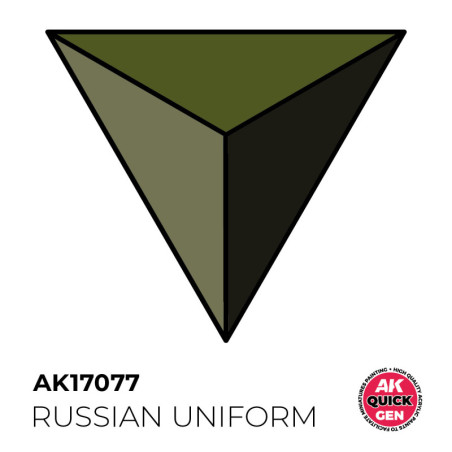 RUSSIAN UNIFORM 18 ml - QUICK GEN RUSSIAN UNIFORM 18 ml - QUICK GEN - AK
