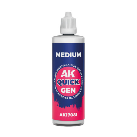 MEDIUM 60ml - QUICK GEN MEDIUM 60ml - QUICK GEN - AK