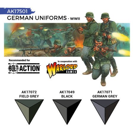 GERMAN UNIFORMS (QUICK GEN SET) GERMAN UNIFORMS (QUICK GEN SET) - AK