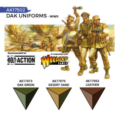 DAK UNIFORMS (QUICK GEN SET) DAK UNIFORMS (QUICK GEN SET) - AK