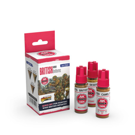 BRITISH UNIFORMS (QUICK GEN SET) BRITISH UNIFORMS (QUICK GEN SET) - AK