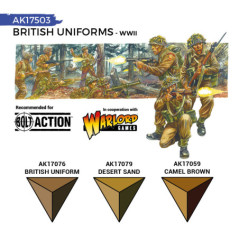 BRITISH UNIFORMS (QUICK GEN SET) BRITISH UNIFORMS (QUICK GEN SET) - AK