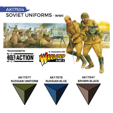 SOVIET UNIFORMS (QUICK GEN SET) SOVIET UNIFORMS (QUICK GEN SET) - AK