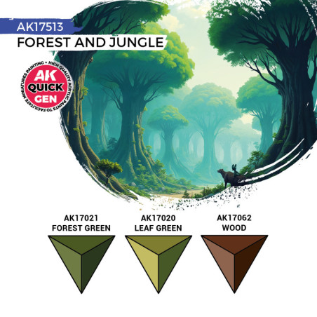 FOREST & JUNGLE (QUICK GEN SET) FOREST & JUNGLE (QUICK GEN SET) - AK