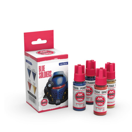 BLUE SOLDIERS (QUICK GEN SET) BLUE SOLDIERS (QUICK GEN SET) - AK