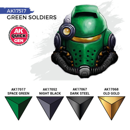 GREEN SOLDIERS (QUICK GEN SET) GREEN SOLDIERS (QUICK GEN SET) - AK