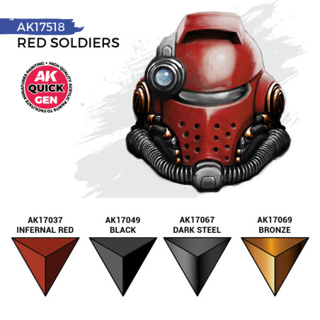 RED SOLDIERS (QUICK GEN SET) RED SOLDIERS (QUICK GEN SET) - AK