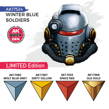 WINTER BLUE SOLDIERS (QUICK GEN SET) WINTER BLUE SOLDIERS (QUICK GEN SET) - AK