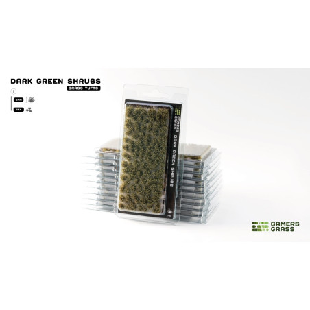 Dark Green Shrubs